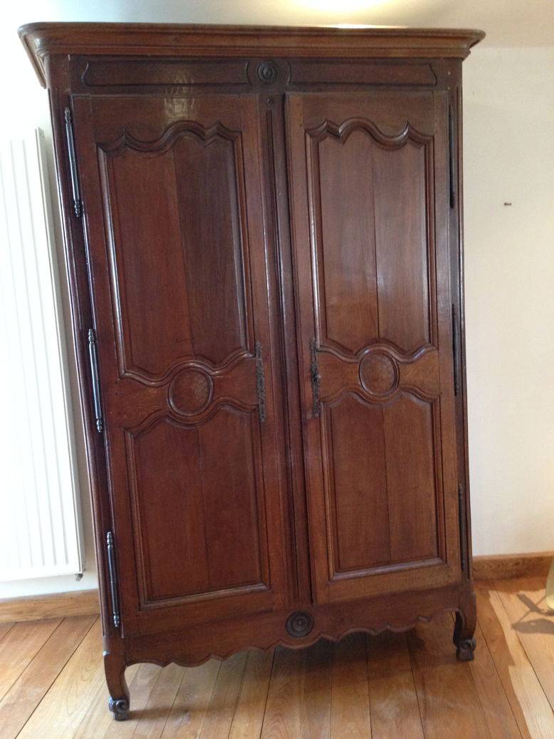 Armoire fin 18ème siècle,pays de Caux En chêne