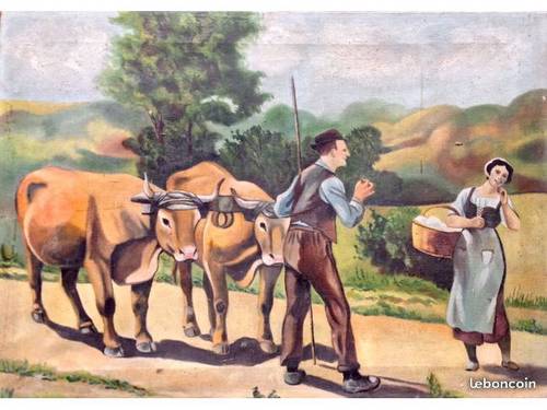 Vends tableau au pays basque