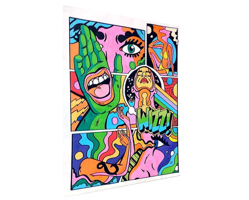 Tableau • Main • Saiko_17MK • Pop Art • Street Art • 2020