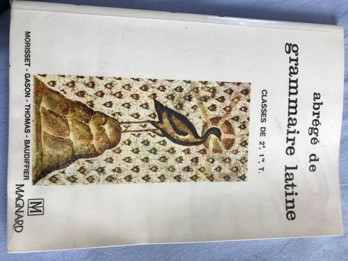 Abrégé de grammaire latine