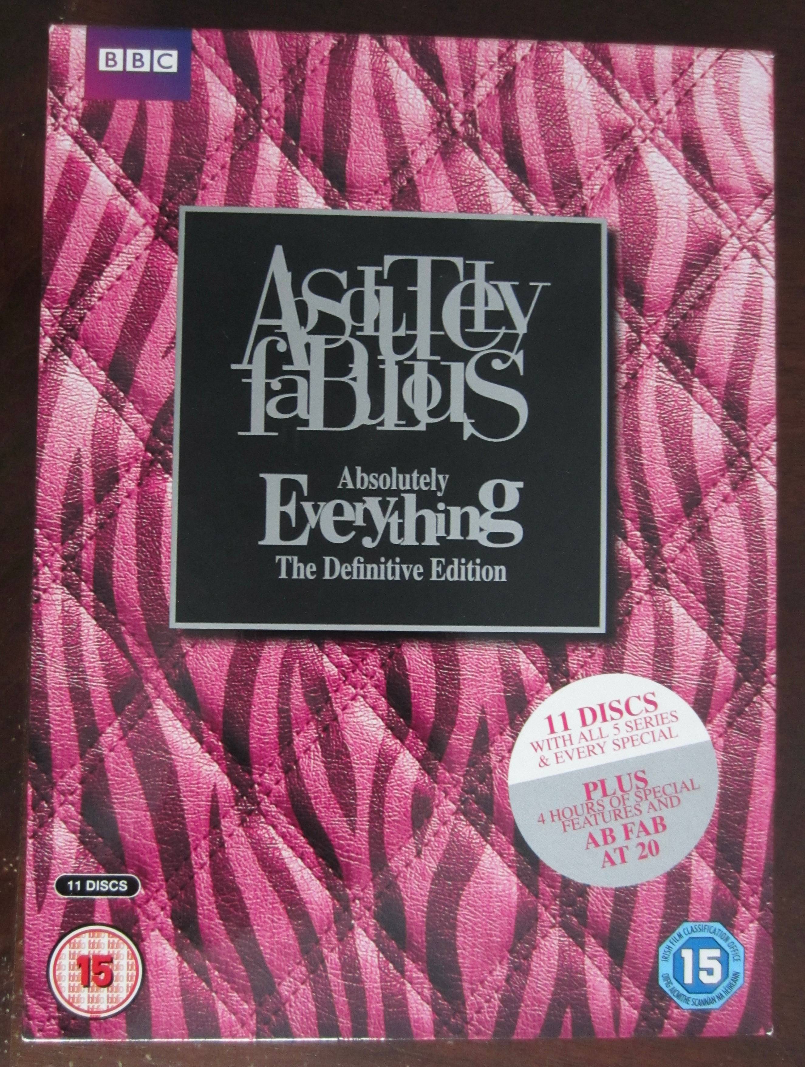 Coffret de 11 DVD : "Absolutely fabulous !"