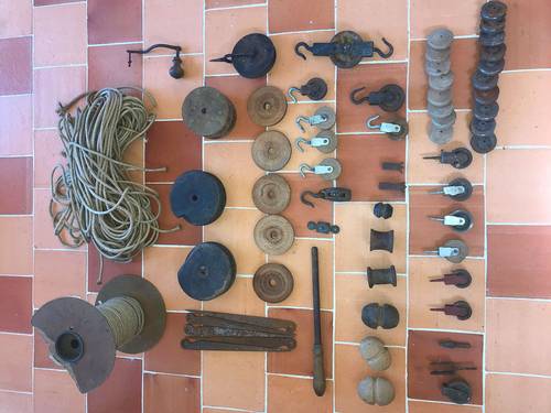 Accessoires et poulies pour tourne broche