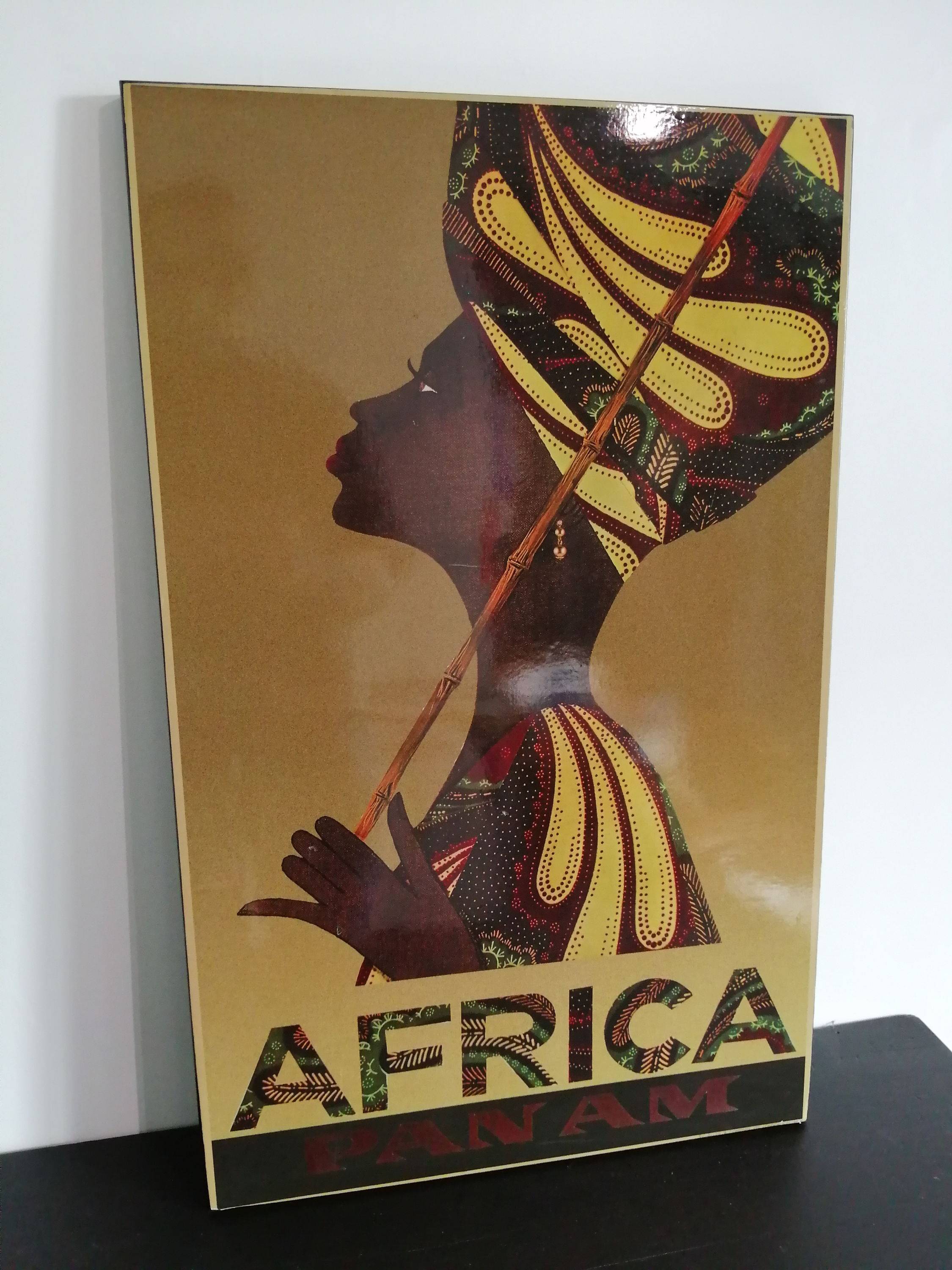 Affiche d’Aéroport Pan Am AFRICA