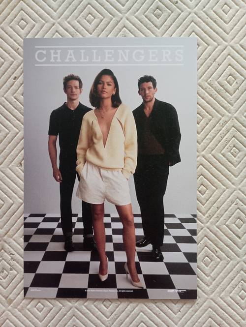 Affiche cartonnée du film Challengers