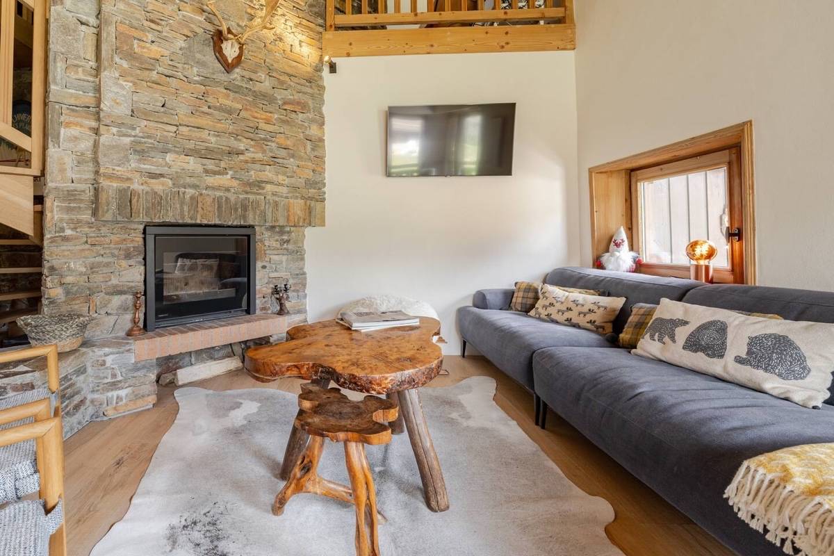 Loue appartement chaleureux et confortable - Comme dans un chalet - Megève - 7 couchages - 3 ch