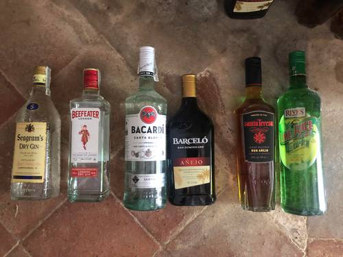 Vends bouteilles d’alcool