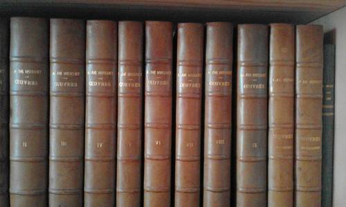 Alfred de Musset, Poésies, 9 tomes