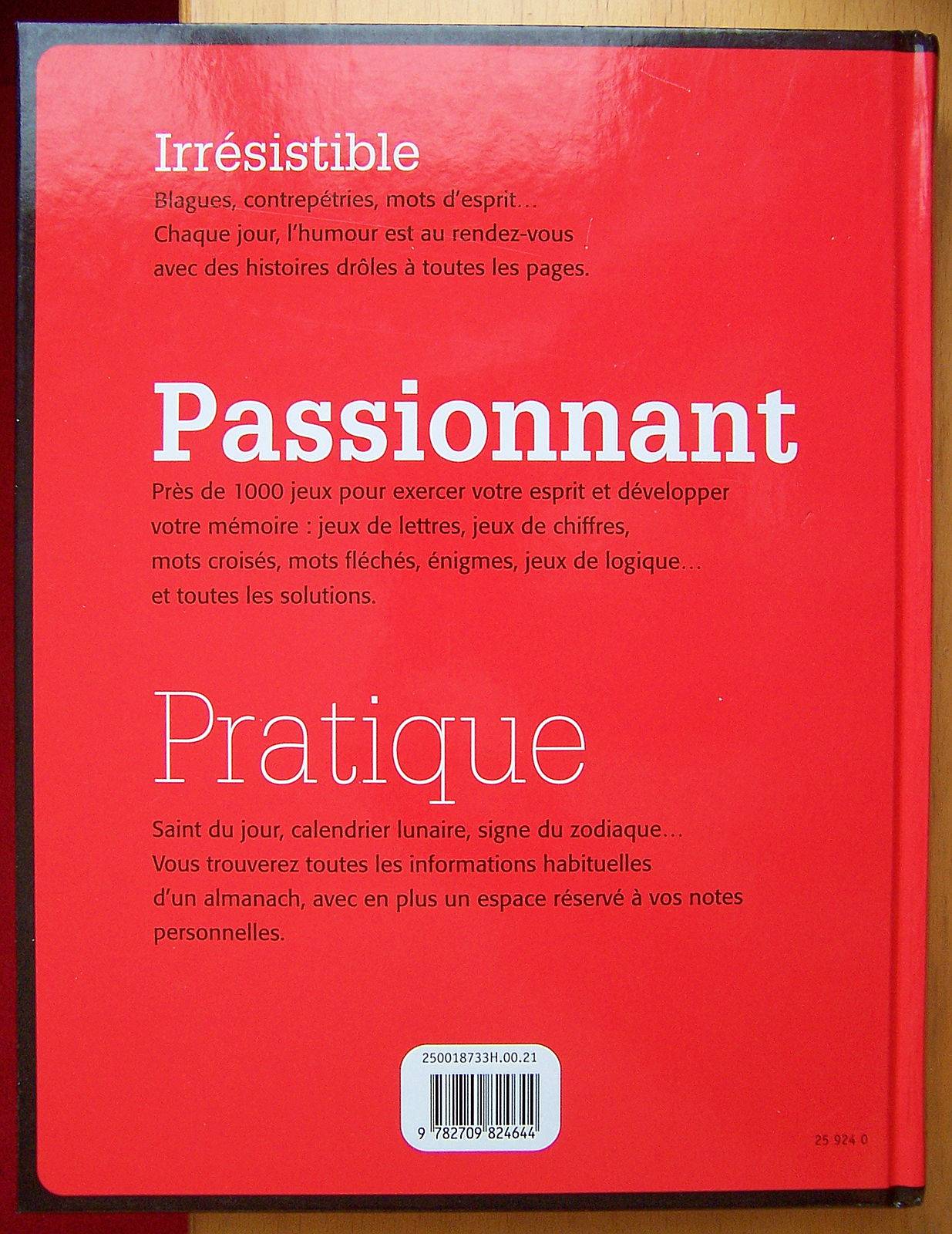 Un Safari Près De Nantes Mots Fléchés Almanach de l'humour et des jeux de l'esprit 2013 (comme neuf) sur Gens de  Confiance