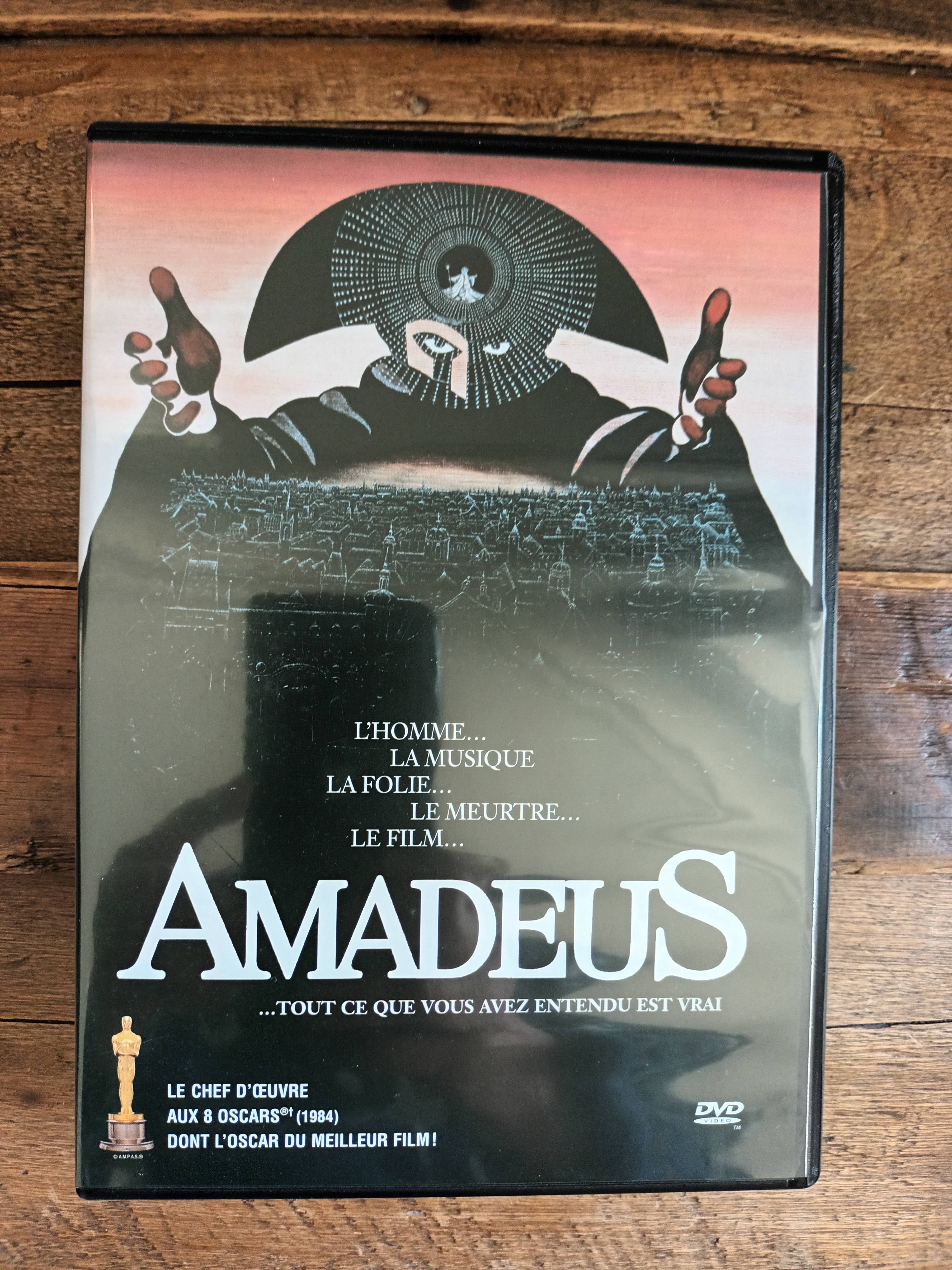 Dvd Amadeus le chef d’œuvre aux 8 oscars