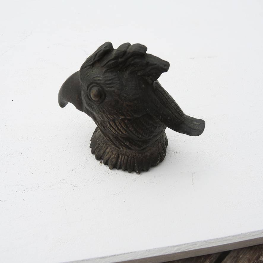 Ancien Décapsuleur Tête d’Oiseau en Métal