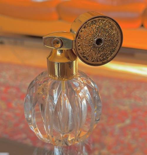 Ancien vaporisateur de parfum Marcel Franck modèle oignon