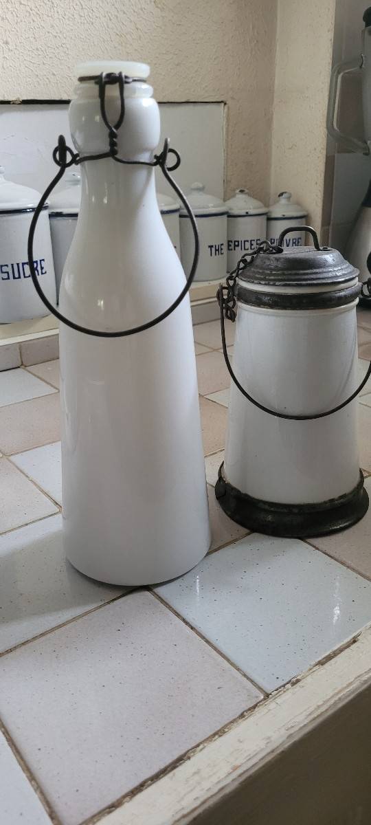 POT À LAIT ancien en aluminium,2 litres EUR 10,00 - FR