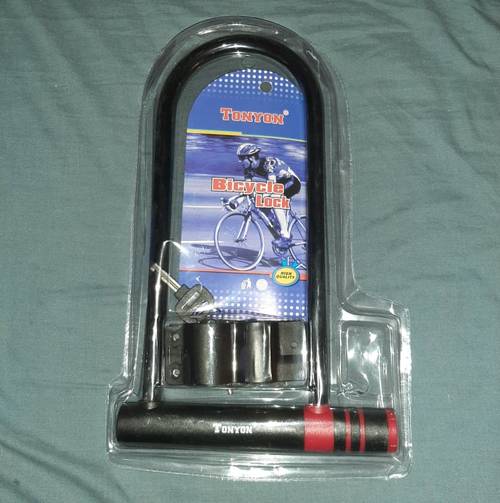 Long Antivol U Fixation vélo Scooter 195x320mm