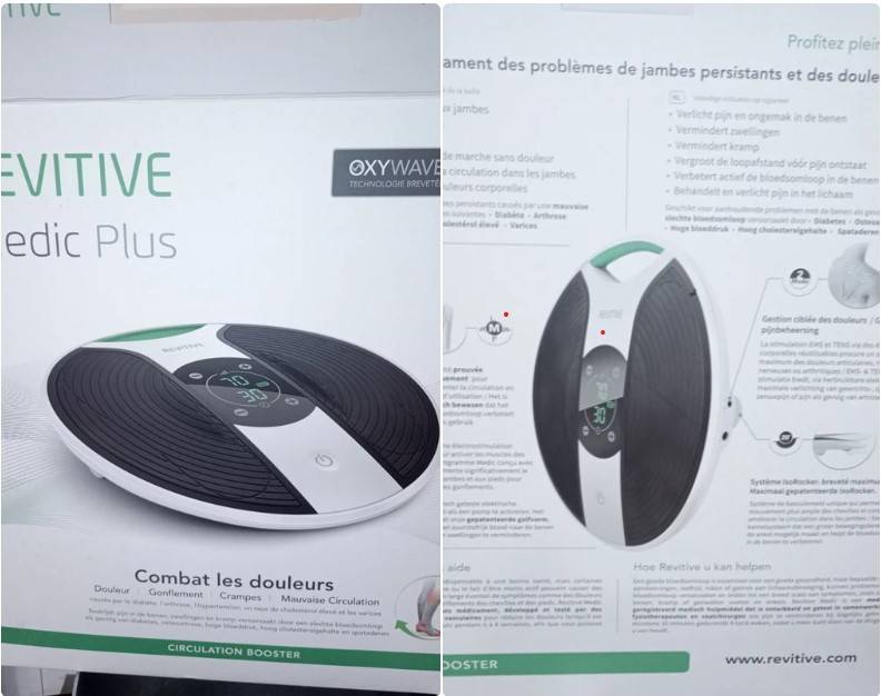 Appareil de massage Revitive Medic plus en parfait état