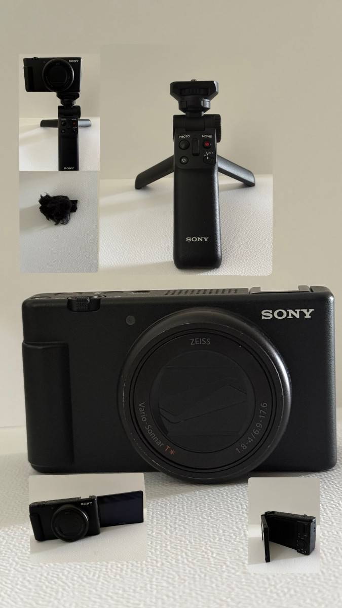 Appareil photo SONY ZV1 MII + Poignée TREPIED BLUETOOTH