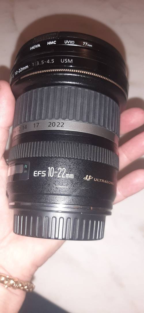 Vends objectif EF S 10-22
