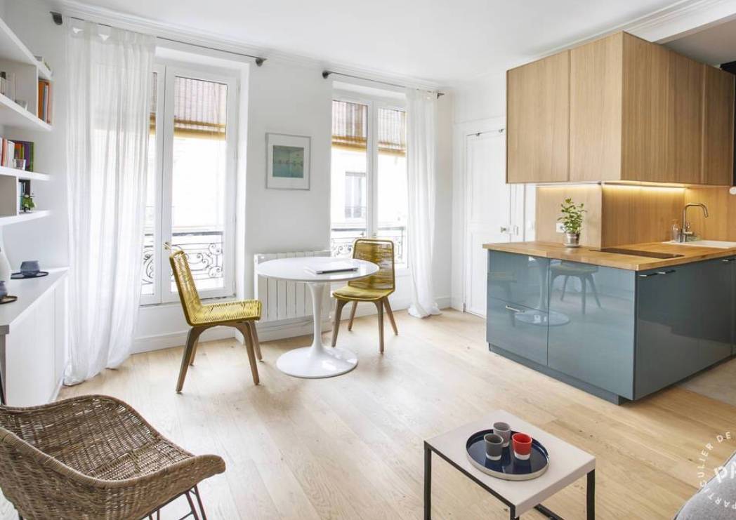 Loue Apparement 28m² Paris 20ème - 1 chambre