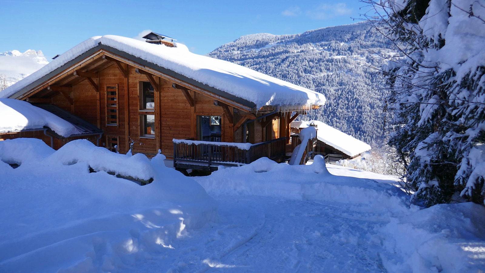 Loue appartement "Blanche du Milieu" - 4 couchages face au Mont Blanc - Saint-Gervais-les-Bains (74)