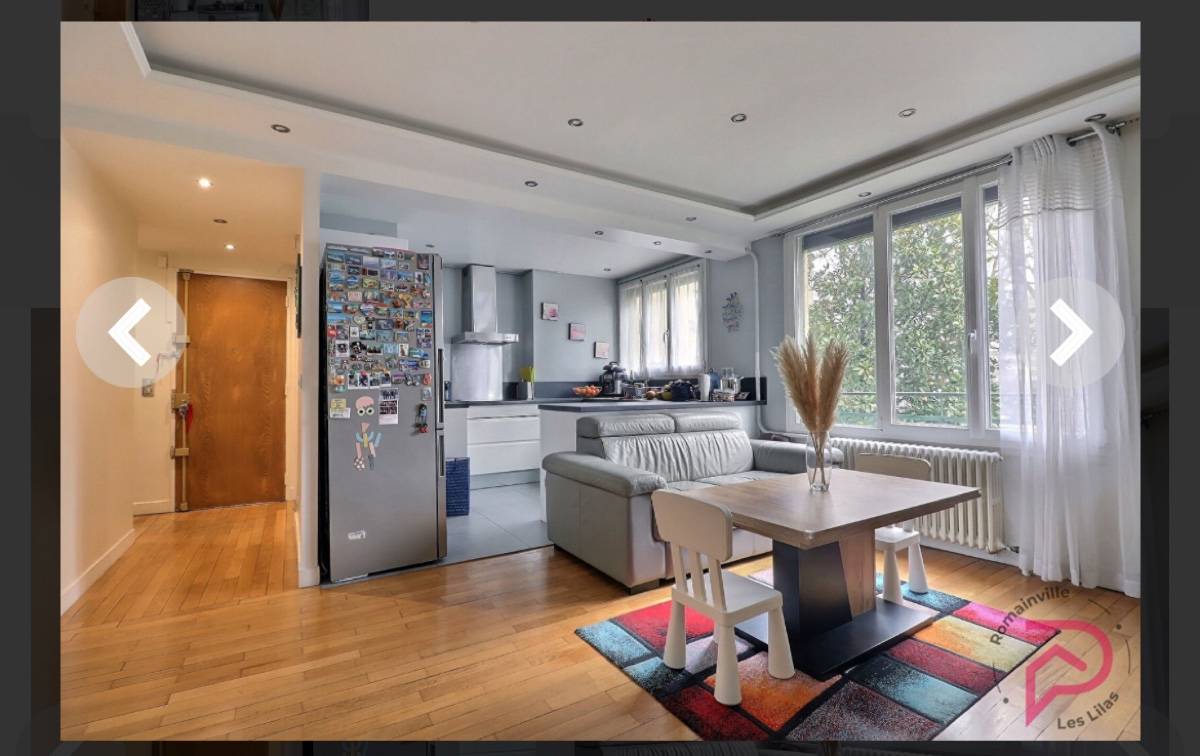 Vends appartement 54m² Les Lilas - Rue de Paris