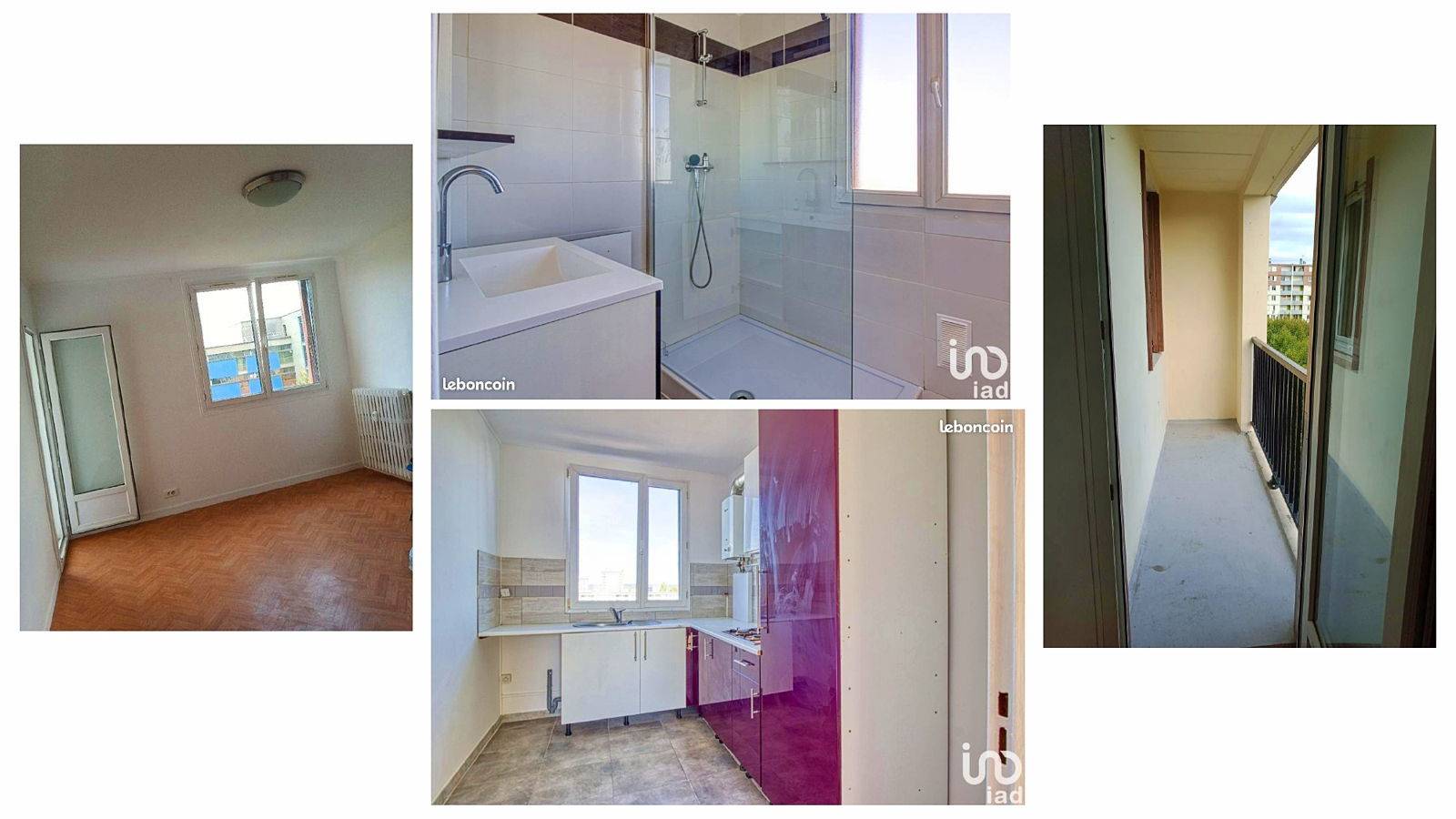 Vends Appartement T3 de 52m² à Argenteuil (quartier Orgemont)