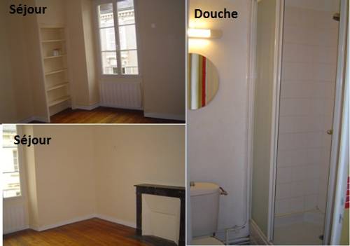 Loue T2 lumineux 44m² (rue du Bellay / Place du Lycée) proche UCO / ESA