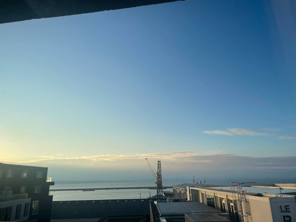 Loue appartement type 2 à Brest - vue mer - 4 couchages