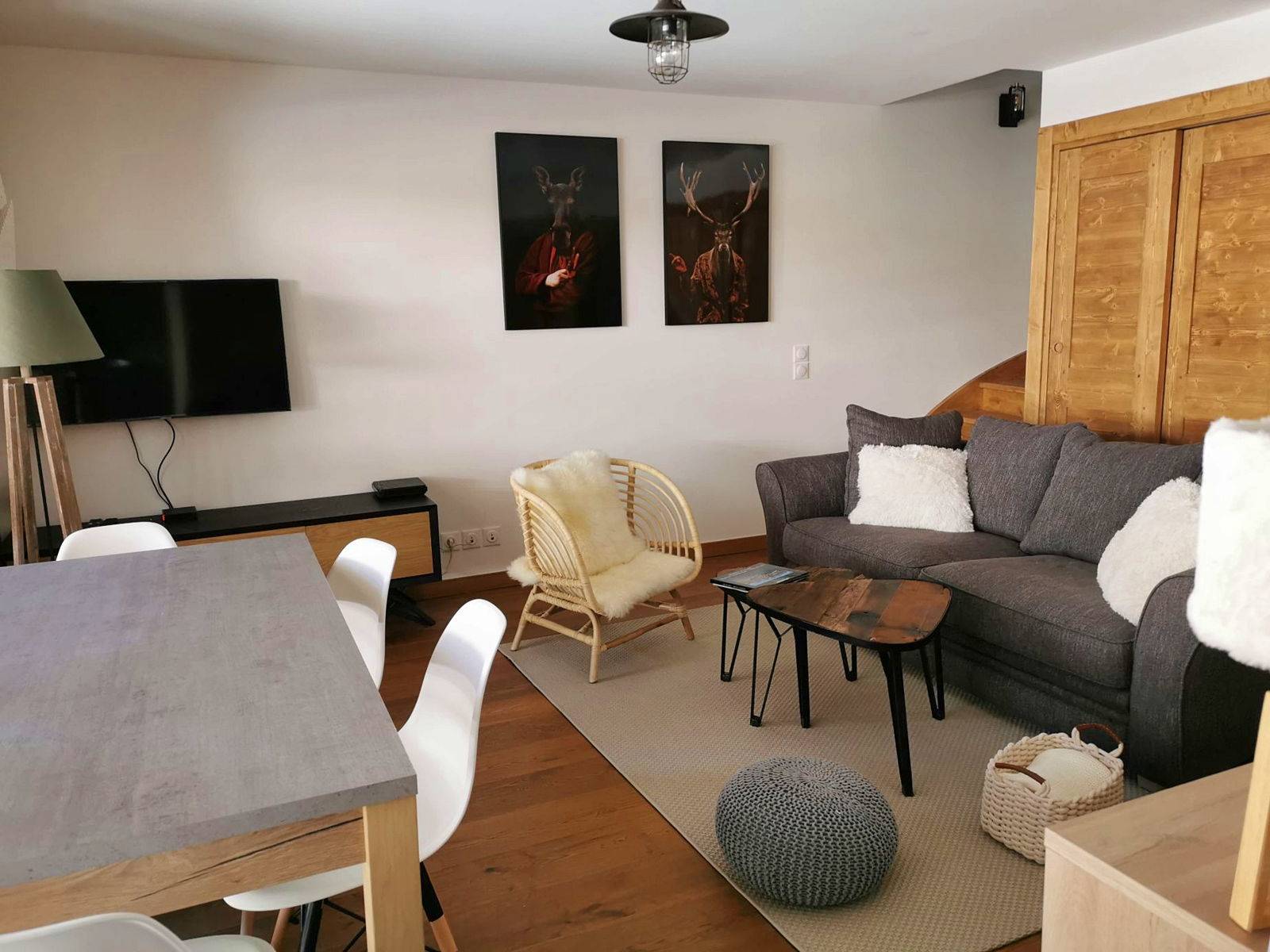 Loue appartement Les Gets centre - 8 couchages