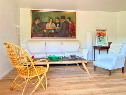 Loue appartement 3 chambres - 6 couchages - terrasse, balcon - centre ville - proche plage - Guéthary (64)
