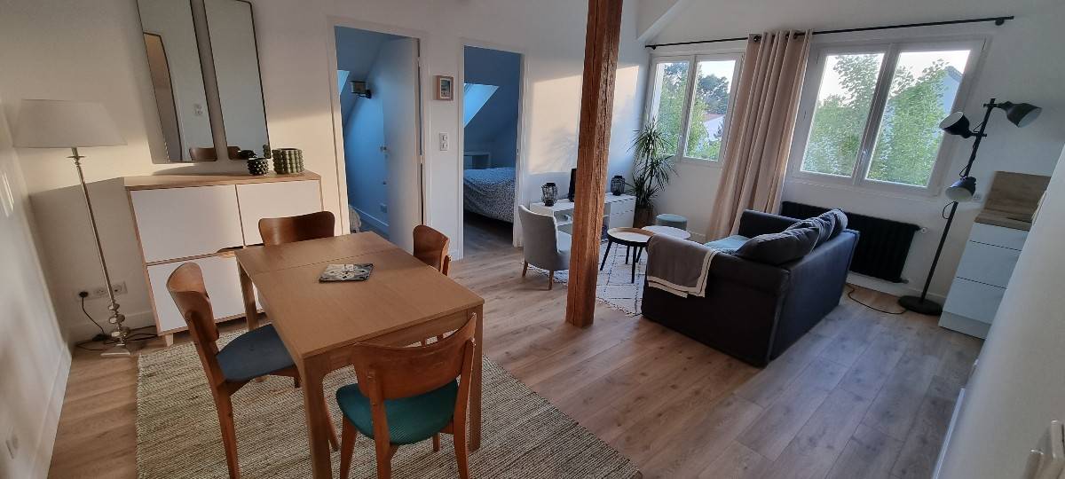 Loue Appartement, 2 chambres, 4 couchages, tout à pied, La Baule centre, quartier des Ondines