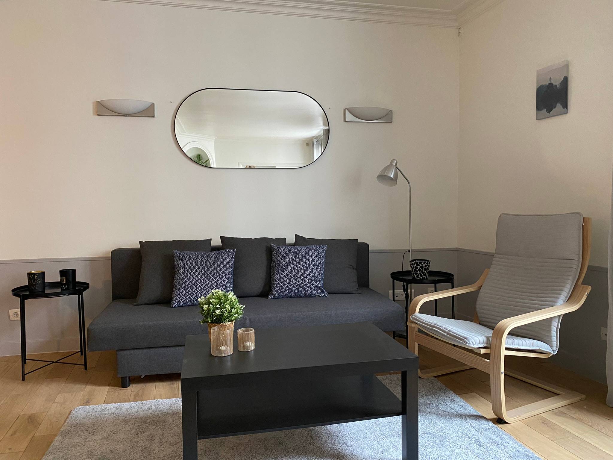 Loue appartement 70m² Levallois-Perret (Louise Michel)