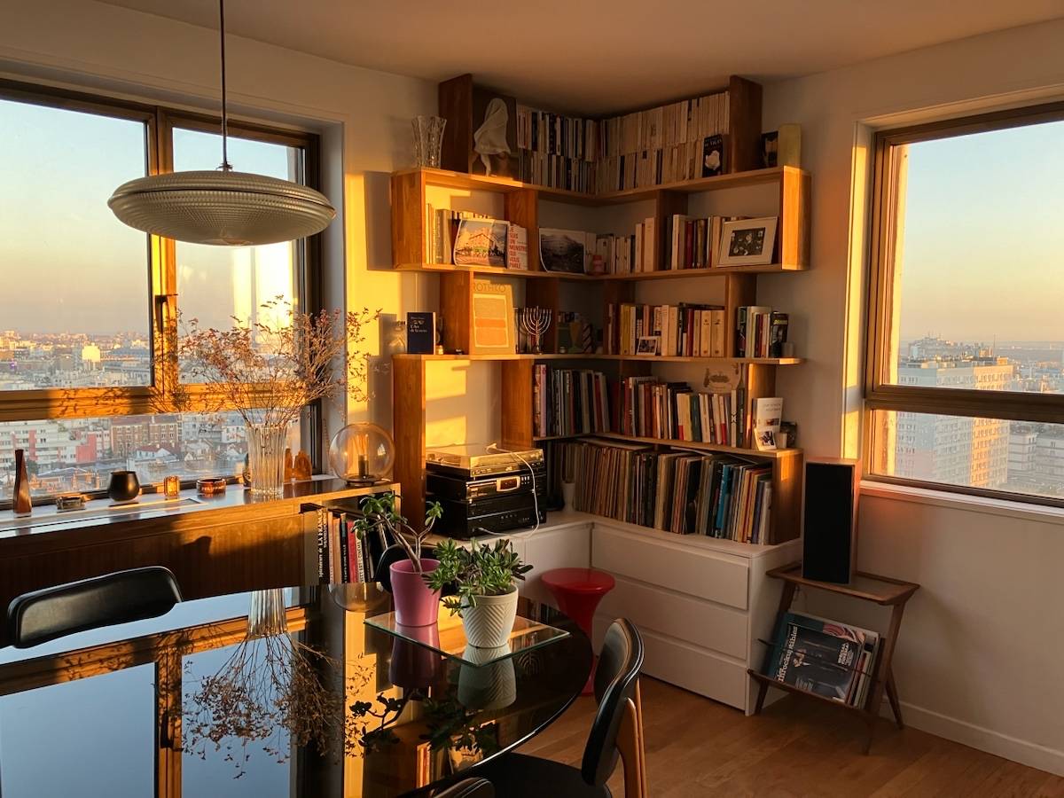 Loue appartement 3 chambres avec vue panoramique - 5 couchages - Paris 19ème
