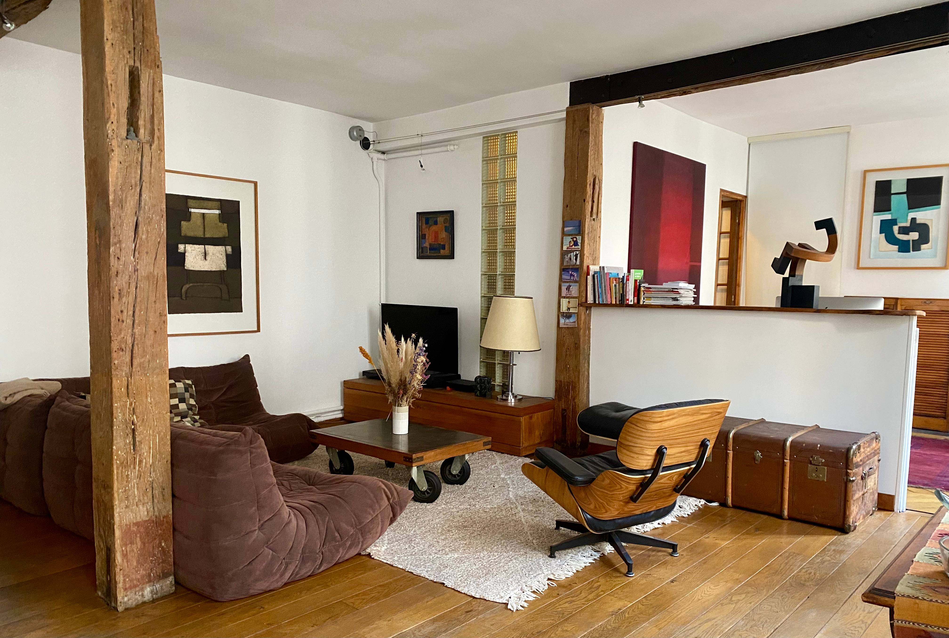 Loue appartement de charme Paris 2ème hyper centre Montorgueil - 5 couchages