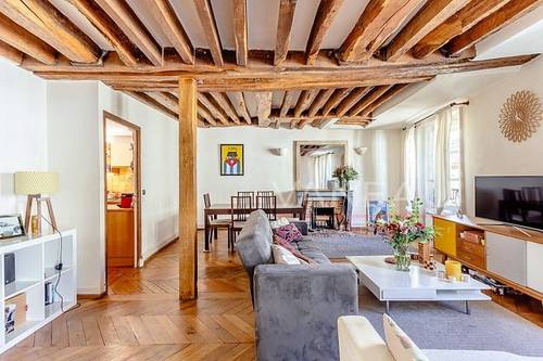 Loue appartement 66m² - Paris 2ème - 1 chambre