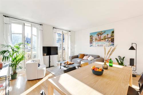 Loue Chambre meublée en Coliving dans appartement de 114m² - Paris 9ème Opéra