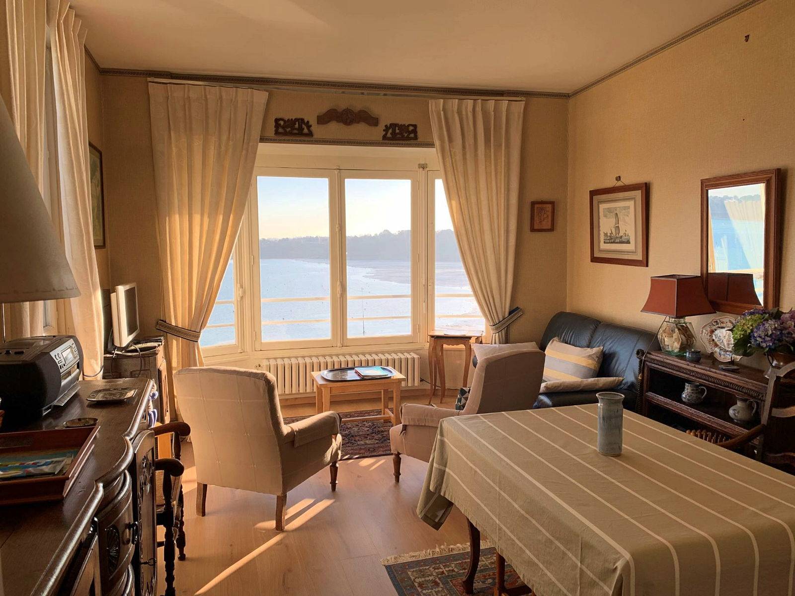 Loue appartement vue sur mer 4 couchages, 2 chambres, Dinard