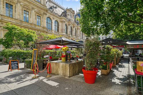 Vends appartement duplex T4 en étage élevé vue sur la Bourse - 110m², Lyon 2ème