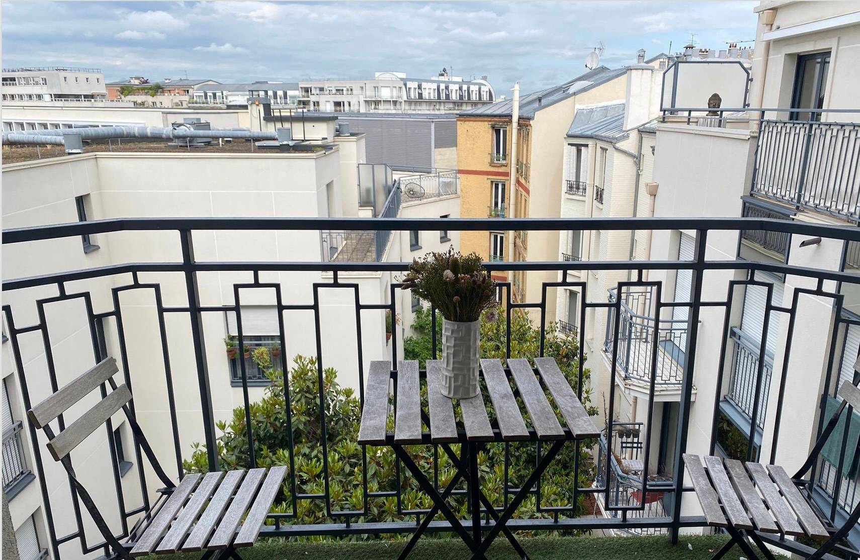 Loue appartement 96m² Asnières 92 - 5ème étage, balcon