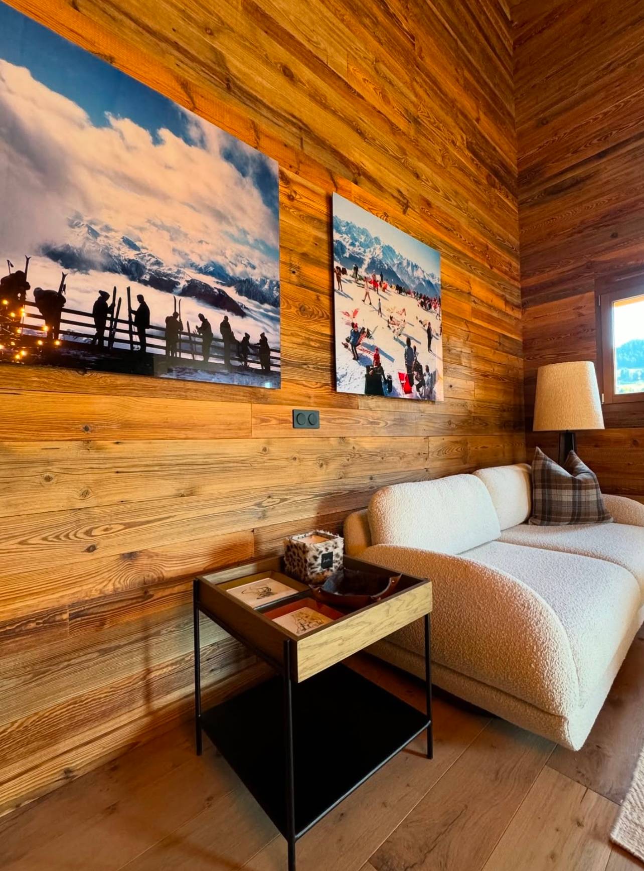 Loue appartement de charme Megève centre - 3 chambres, 7 couchages