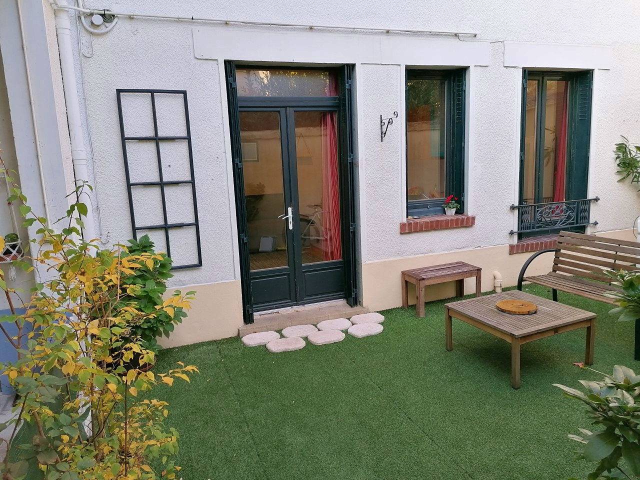 Location 2 pièces meublé 35m² (avec jardin 15m²) - Maisons-Laffitte