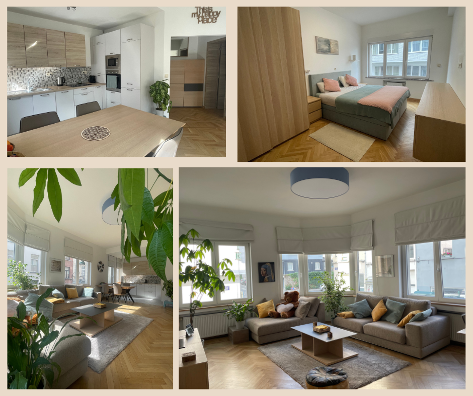 Loue appartement 75m² entièrement meublé et équipé idéalement situé à Ixelles