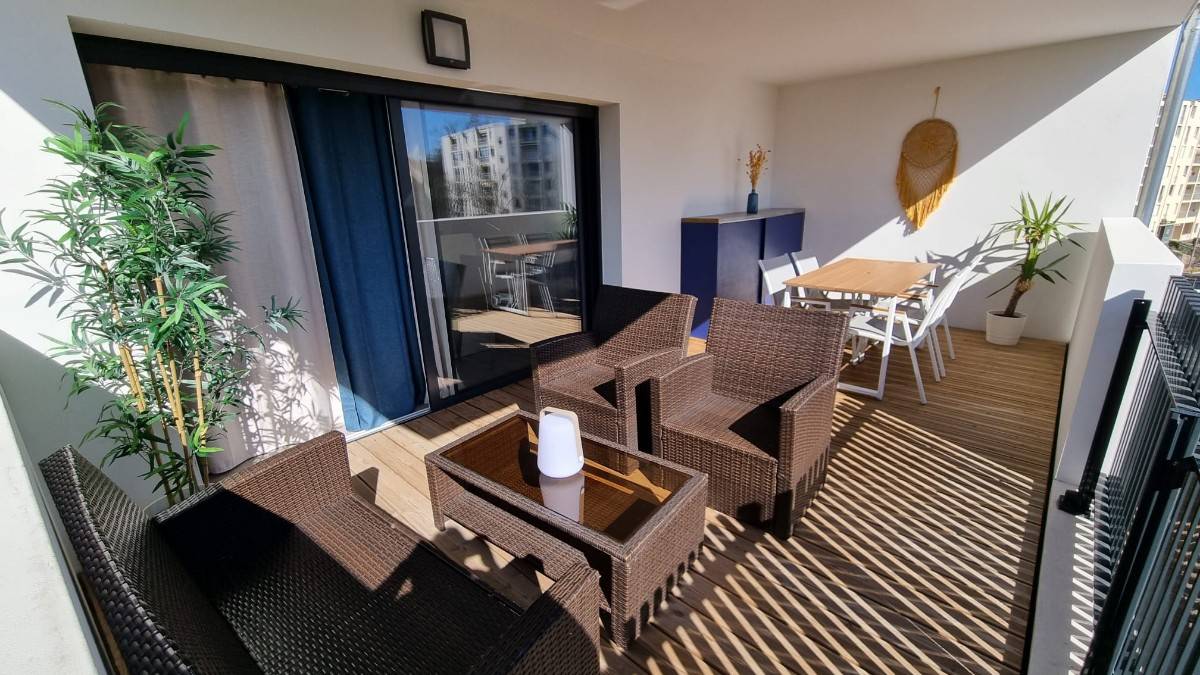 Loue appartement T2 lumineux et calme en plein centre d’Anglet (64) - 44m²