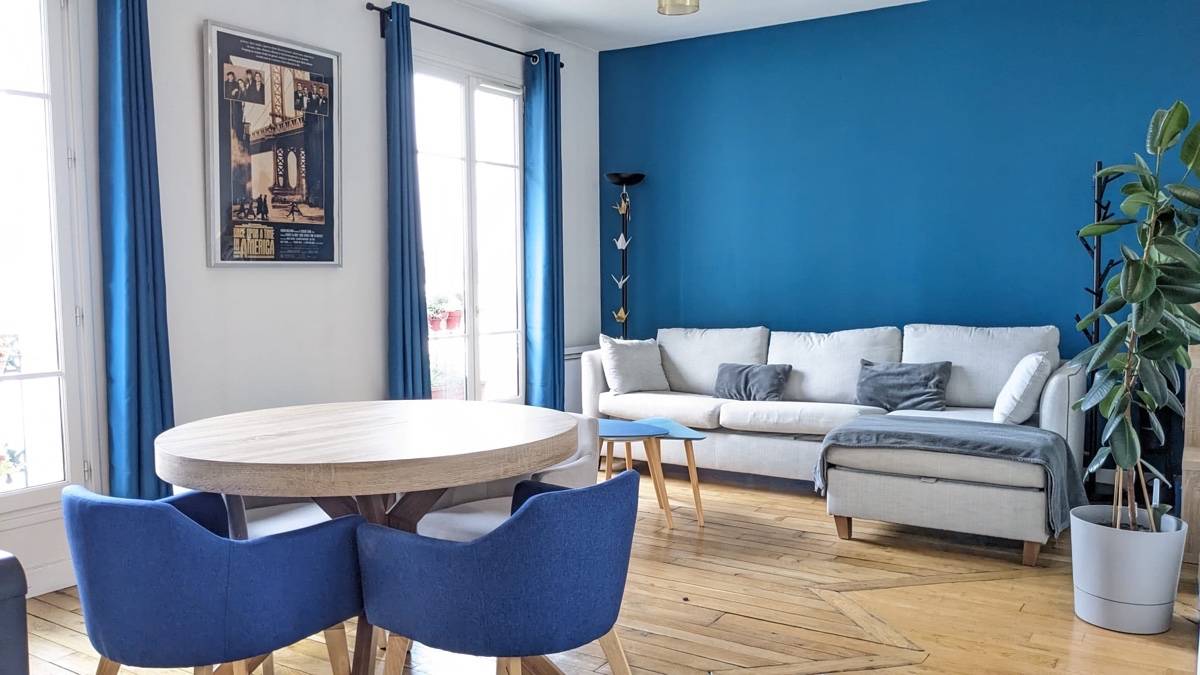 Loue Appartement lumineux avec vue dégagée - 1 chambre, 42m², Paris 13ème