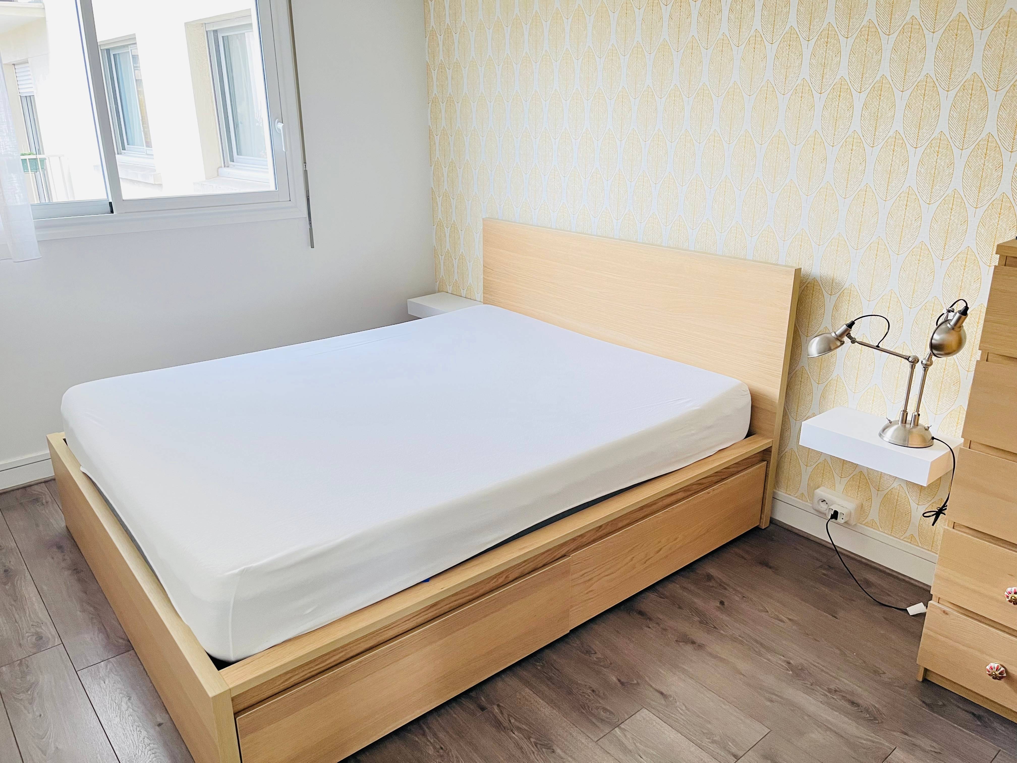 Loue en bail mobilité : Appartement lumineux et vue sur jardin 42m² Buttes Chaumont - 1 chambre, Paris 19ème