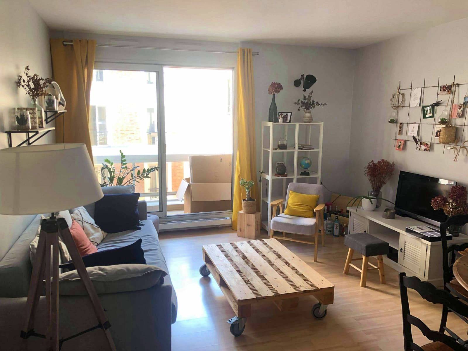 Loue appartement meublé - 1 chambre, 50m², Paris 18ème