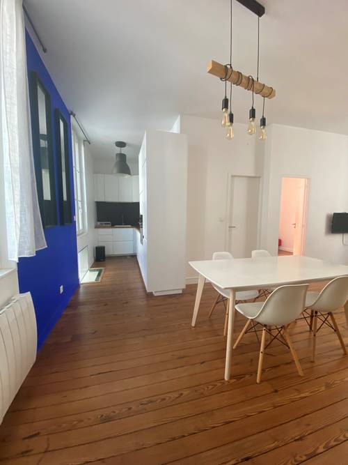 Loue appartement meublé dans l’ancien, refait à neuf - 60m² - Bordeaux Saint-Jean