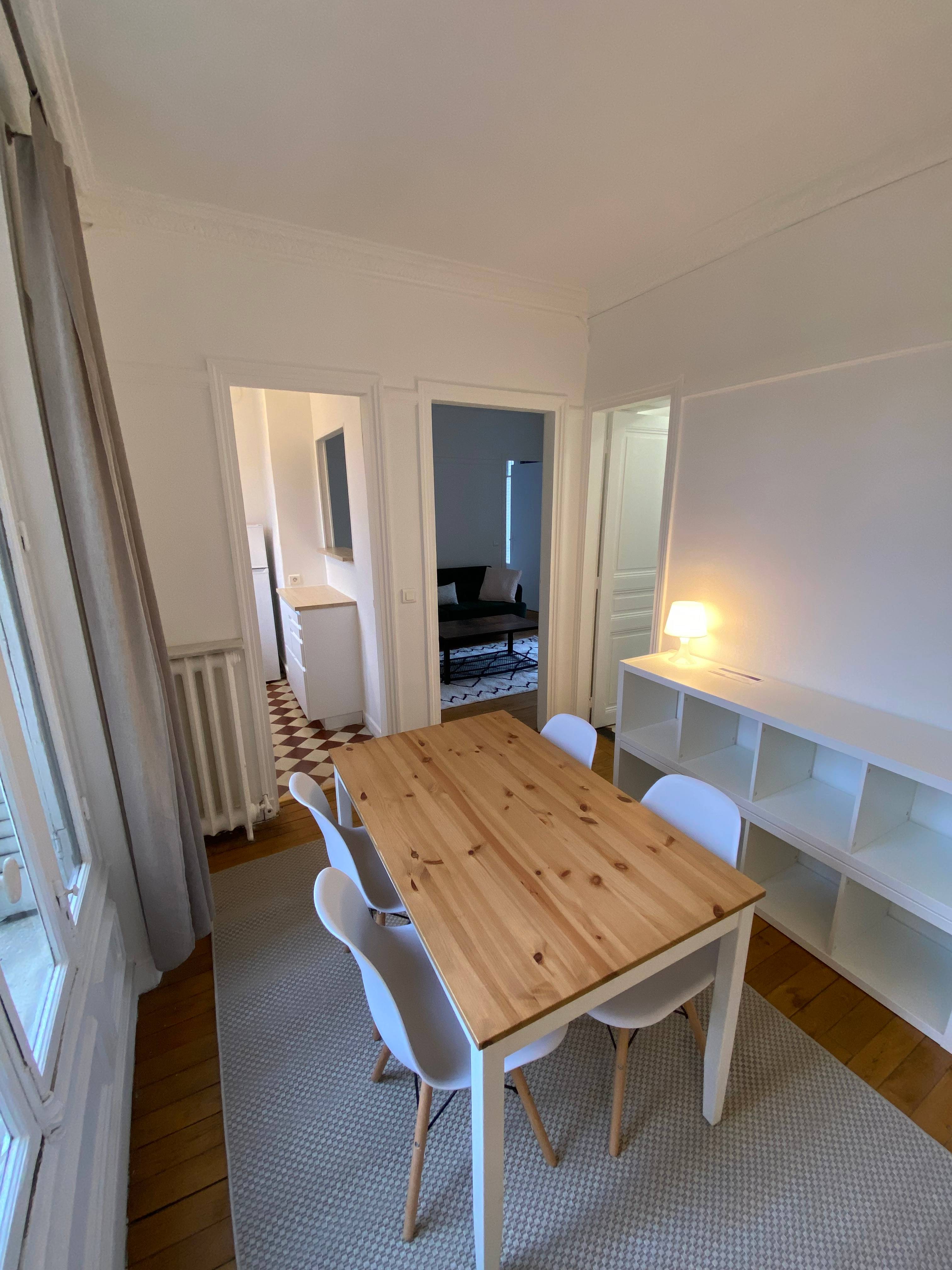 Loue Appartement T2 Meublé 40m² - Clamart Gare