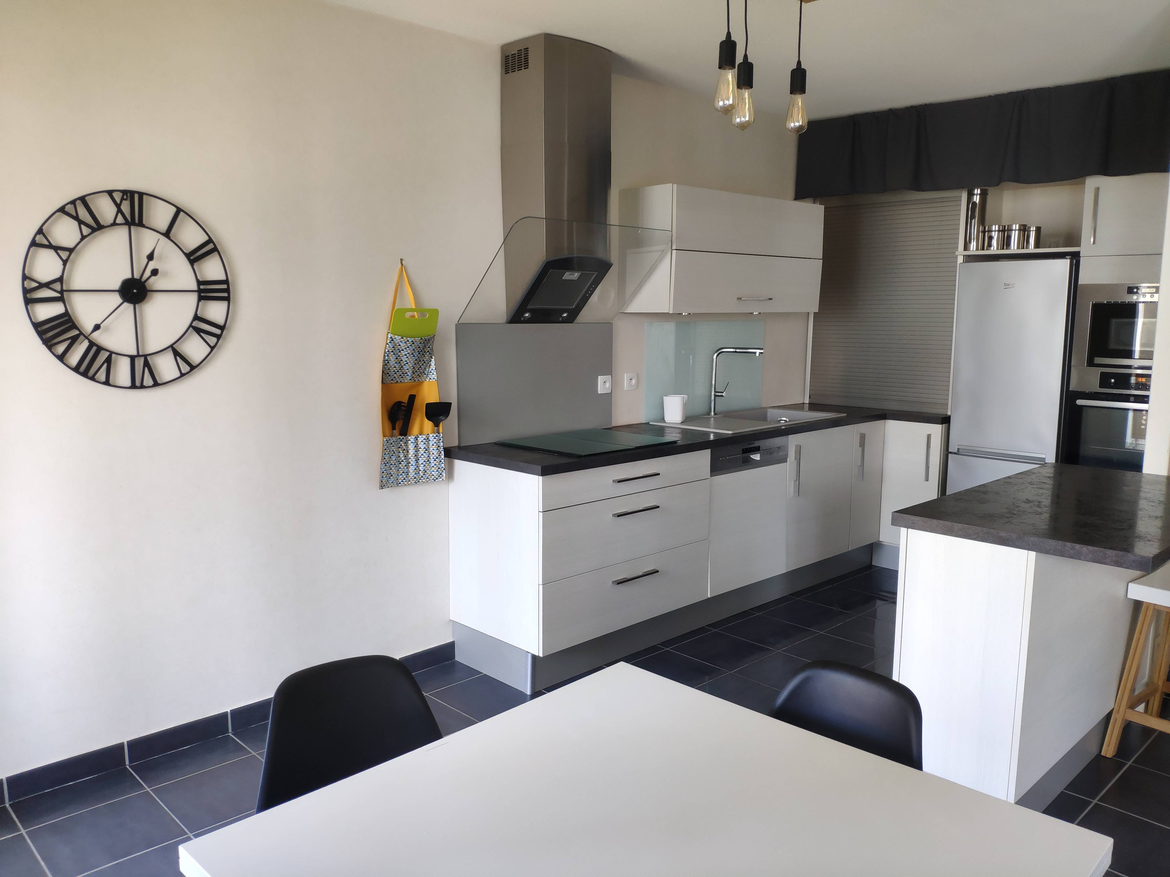 Loue Appartement meublé T3 avec garage - 70m², Saint-Martin-d’Hères (38)