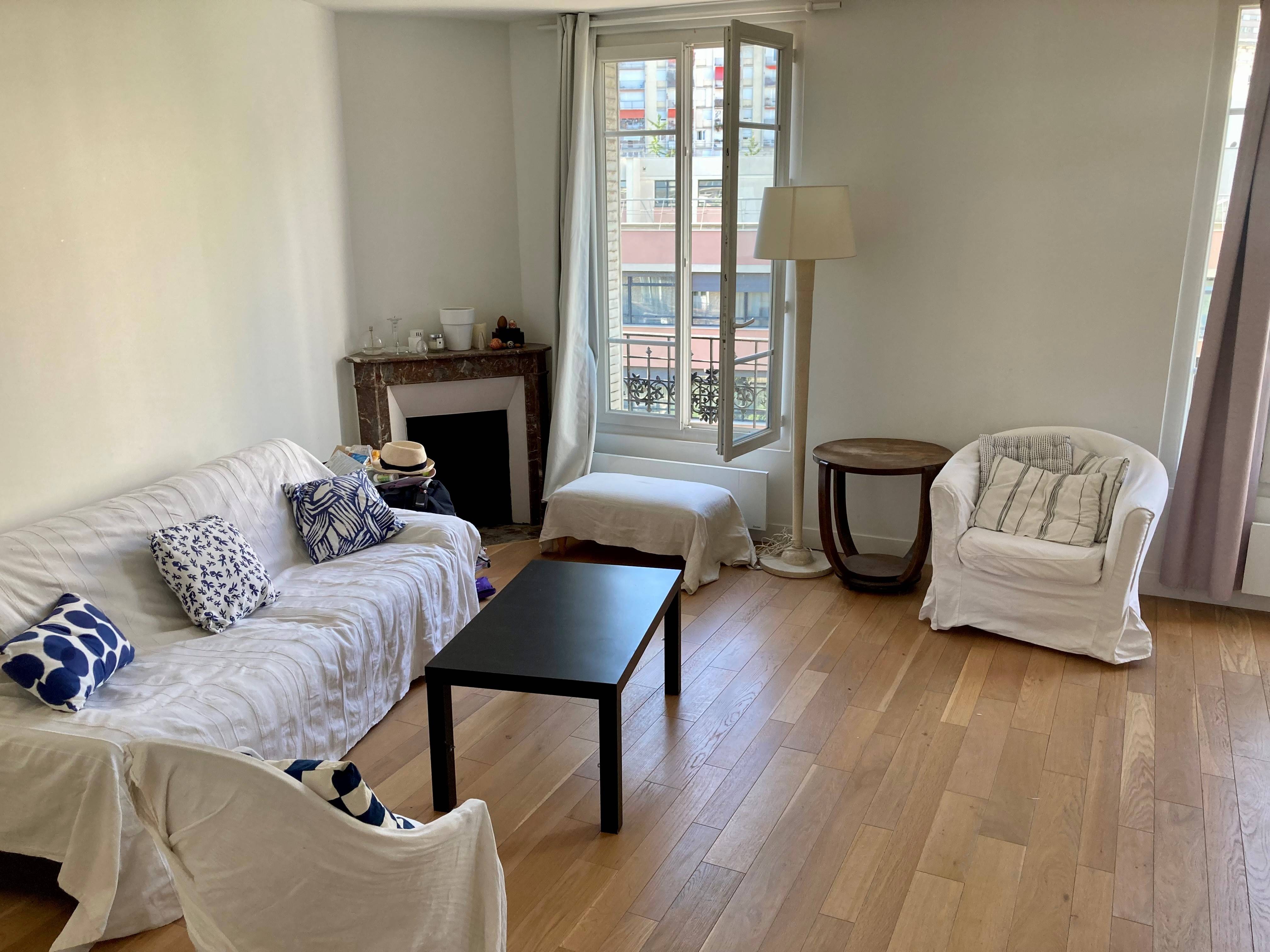 Appartement clair, spacieux et calme. 5 pièces 92m² Paris La Défense (meublé ou non meublé)