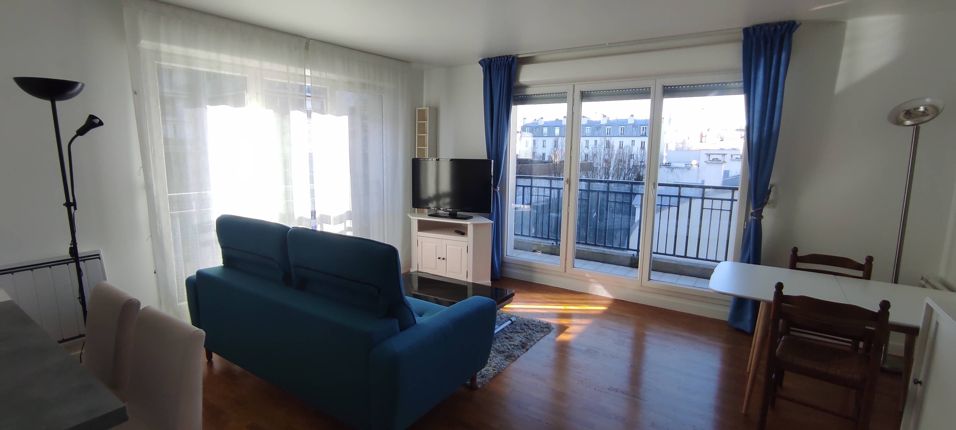Loue Appartement meublé T2 de 50m² à Puteaux avec parking