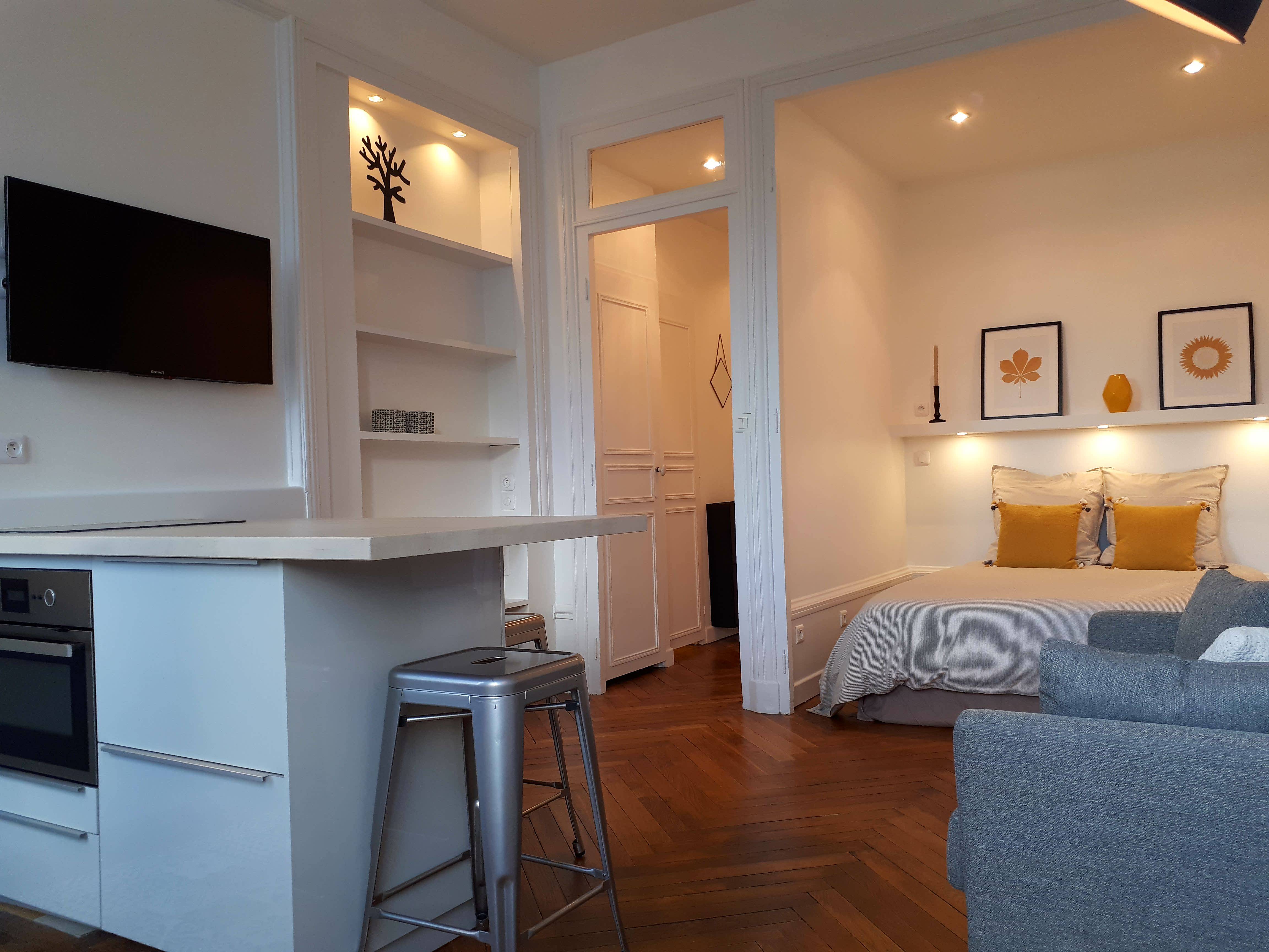 Loue appartement meublé - 28m² - Lyon 6ème